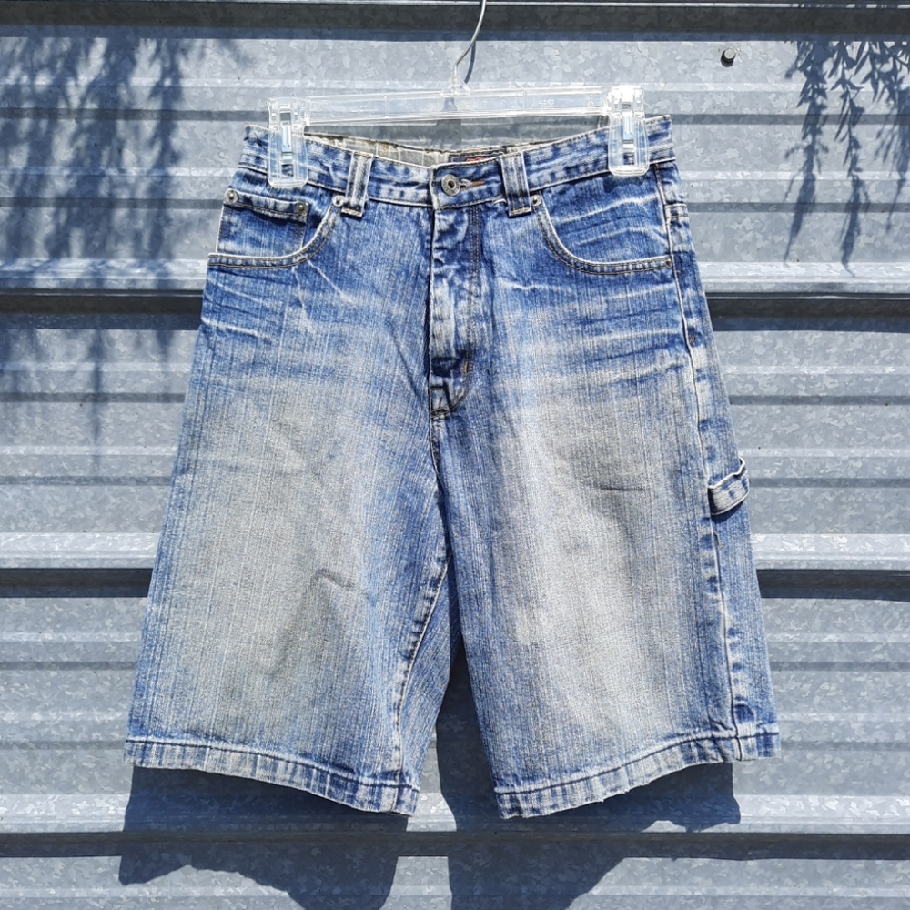 Route 66 Denim Carpenter Shorts